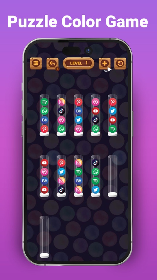 #3. Ball Sort : Puzzle Color Game (macOS) Bởi: Fahid Zahoor