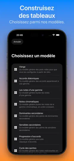 Capture d'écran de ChordPadX 2 sur iPhone 3