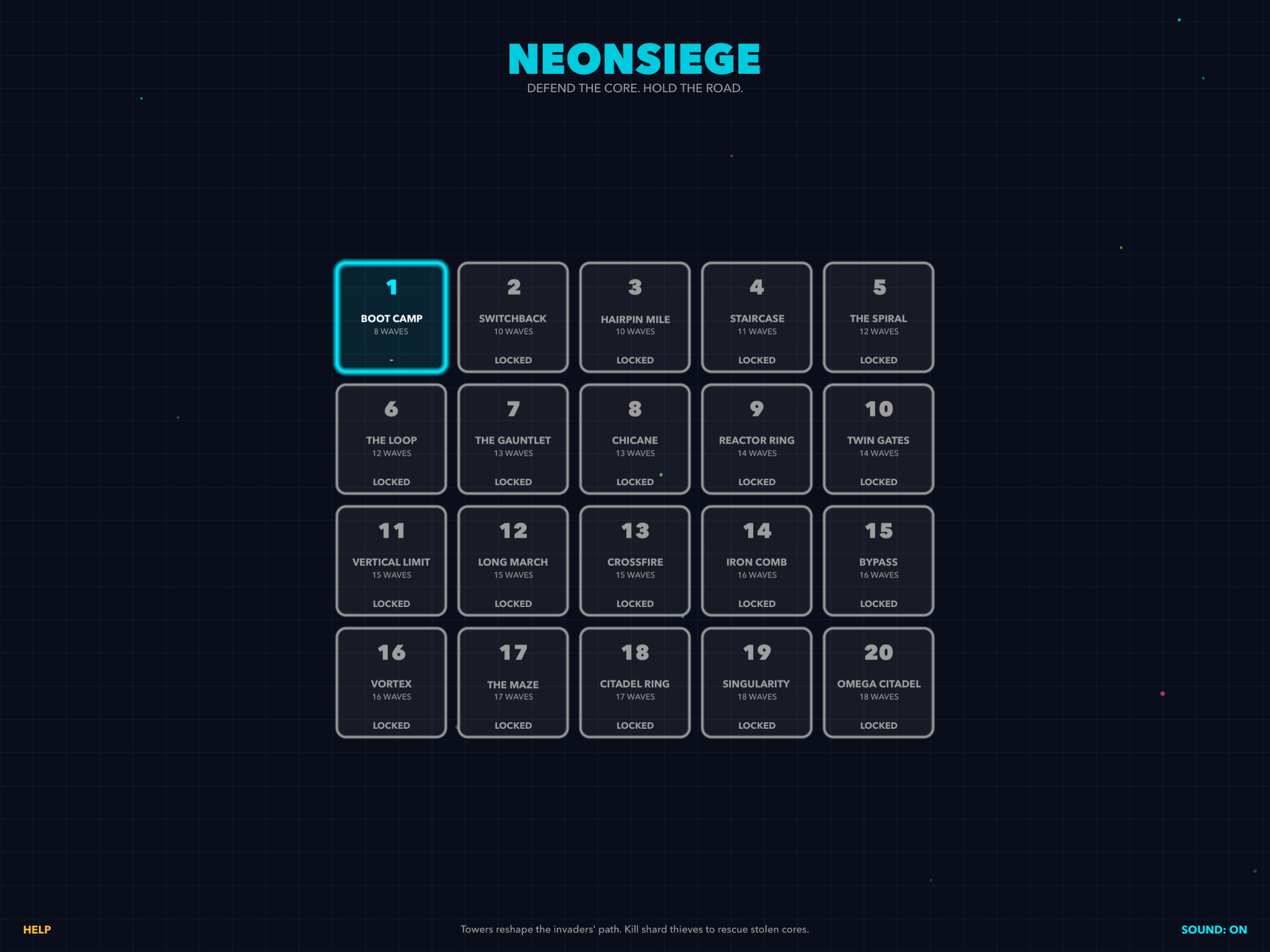 NeonSiege screenshot 4