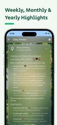 Zenith: AI Journal & Mentor screenshot
