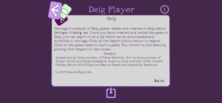 Deig Player screenshot