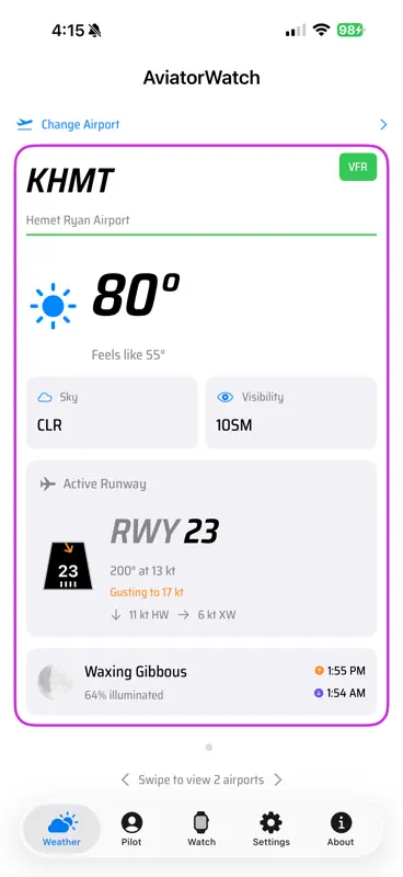 AviatorWatch screenshot 2 of 4