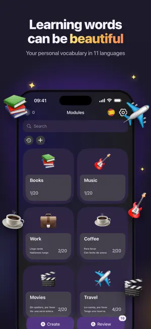 Wordy: Learn Words Every Day screenshot 1