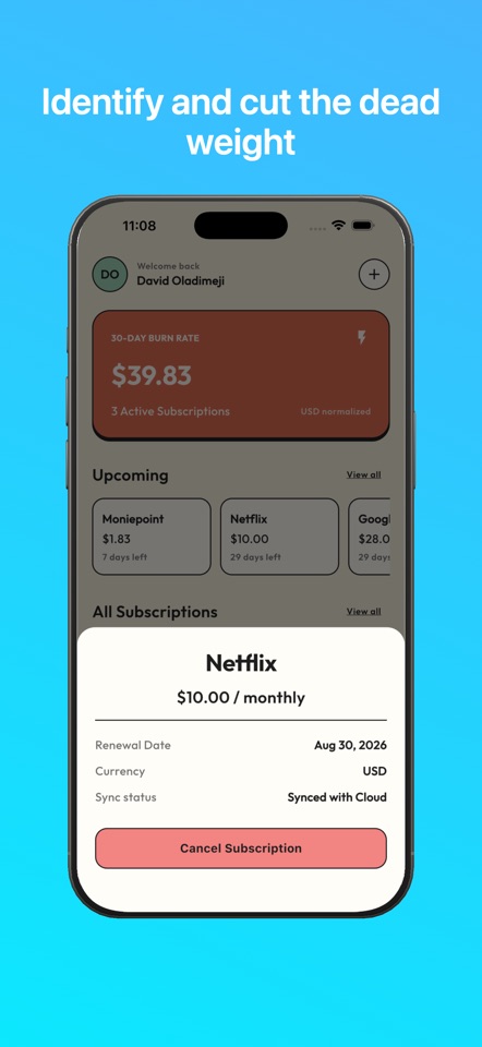 Papyr: Subscription Tracker screenshot 6