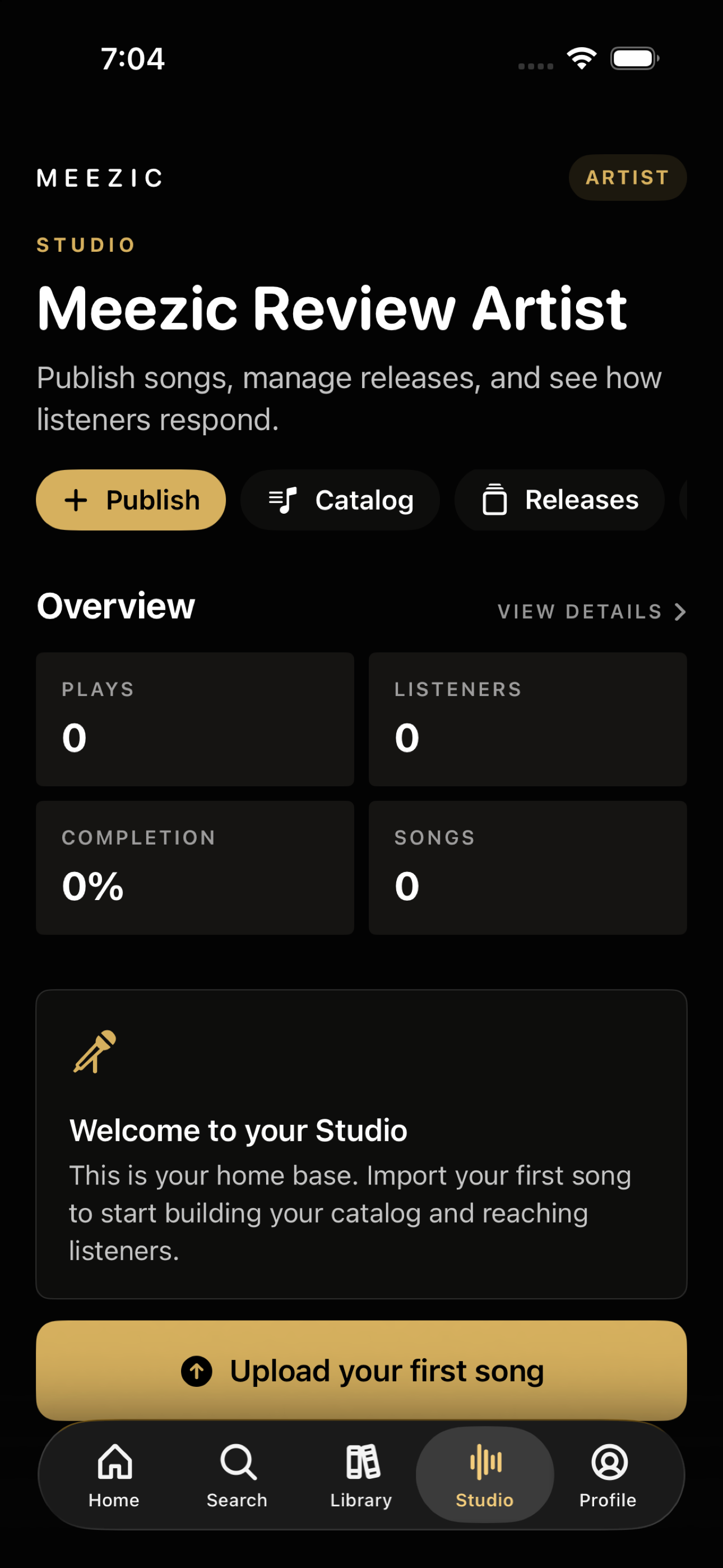 Meezic screenshot 5