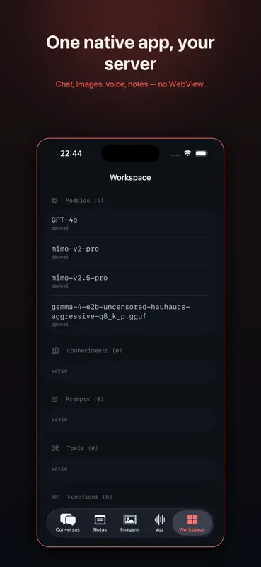 OpenWebUI - Mobile screenshot 8 of 8