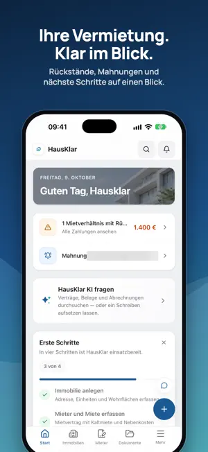 HausKlar – Miete & Nebenkosten screenshot 1
