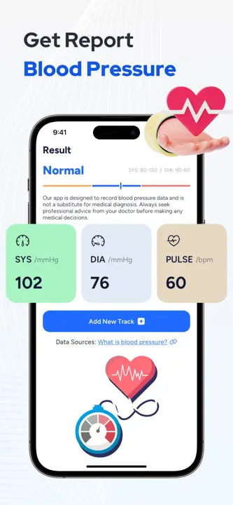 Blood Pressure Monitor-BP Log: Screenshot 3 von 5