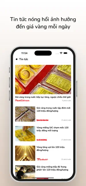 iGold: Giá vàng, tin tức iPhone screenshot 2