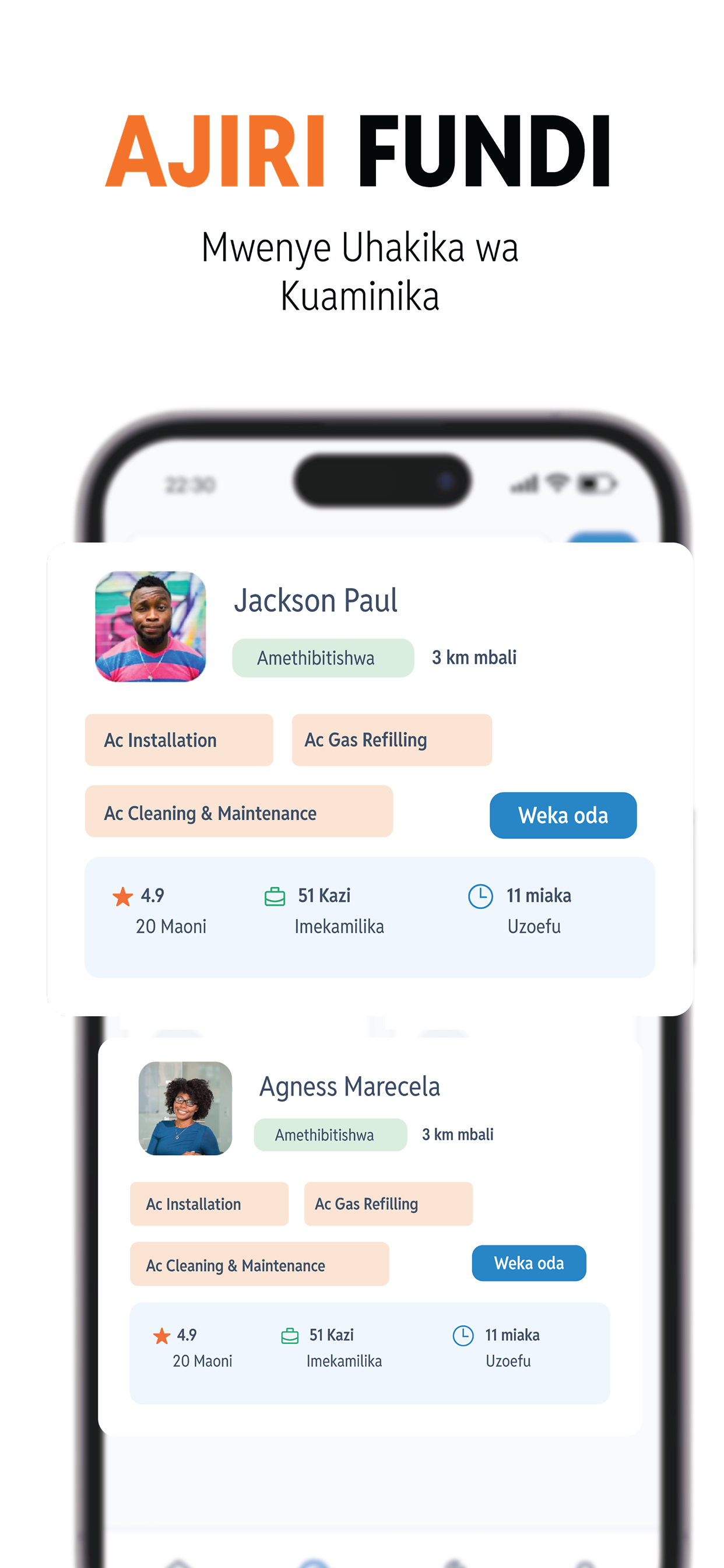 Fundi Kiganjani screenshot 3