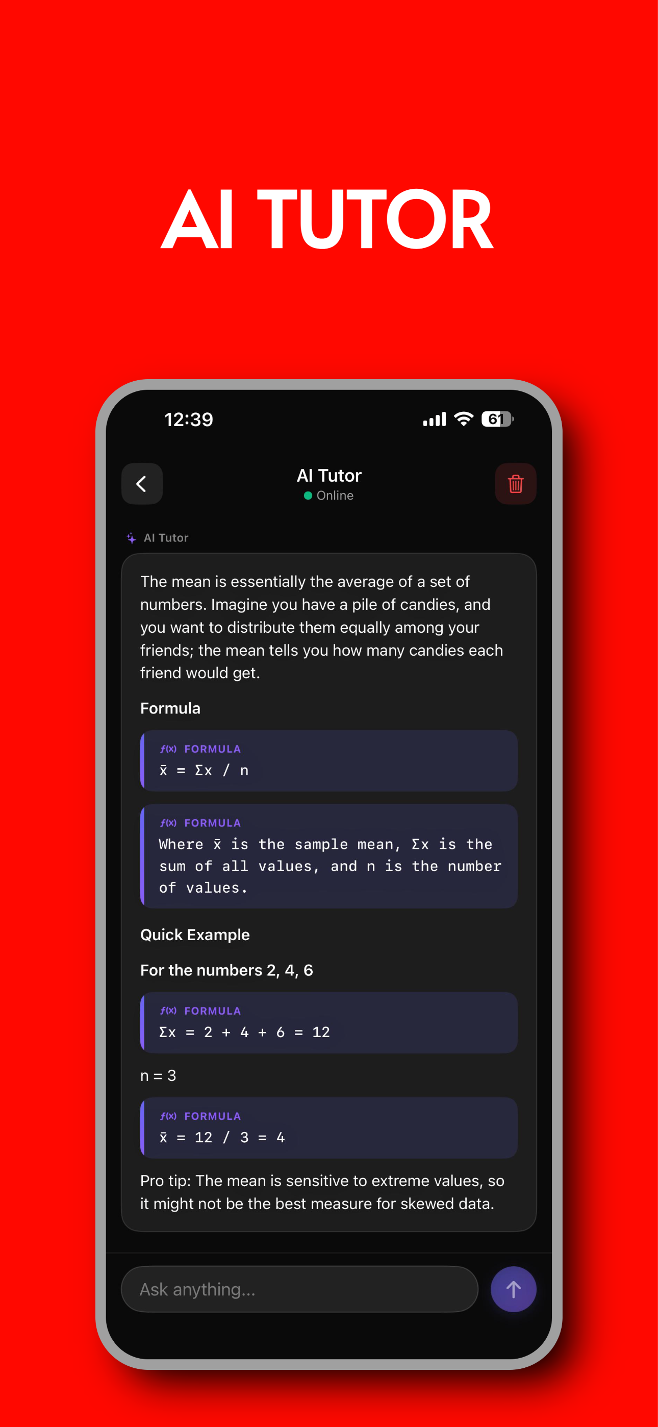 Statistics AI: Scan & Solve