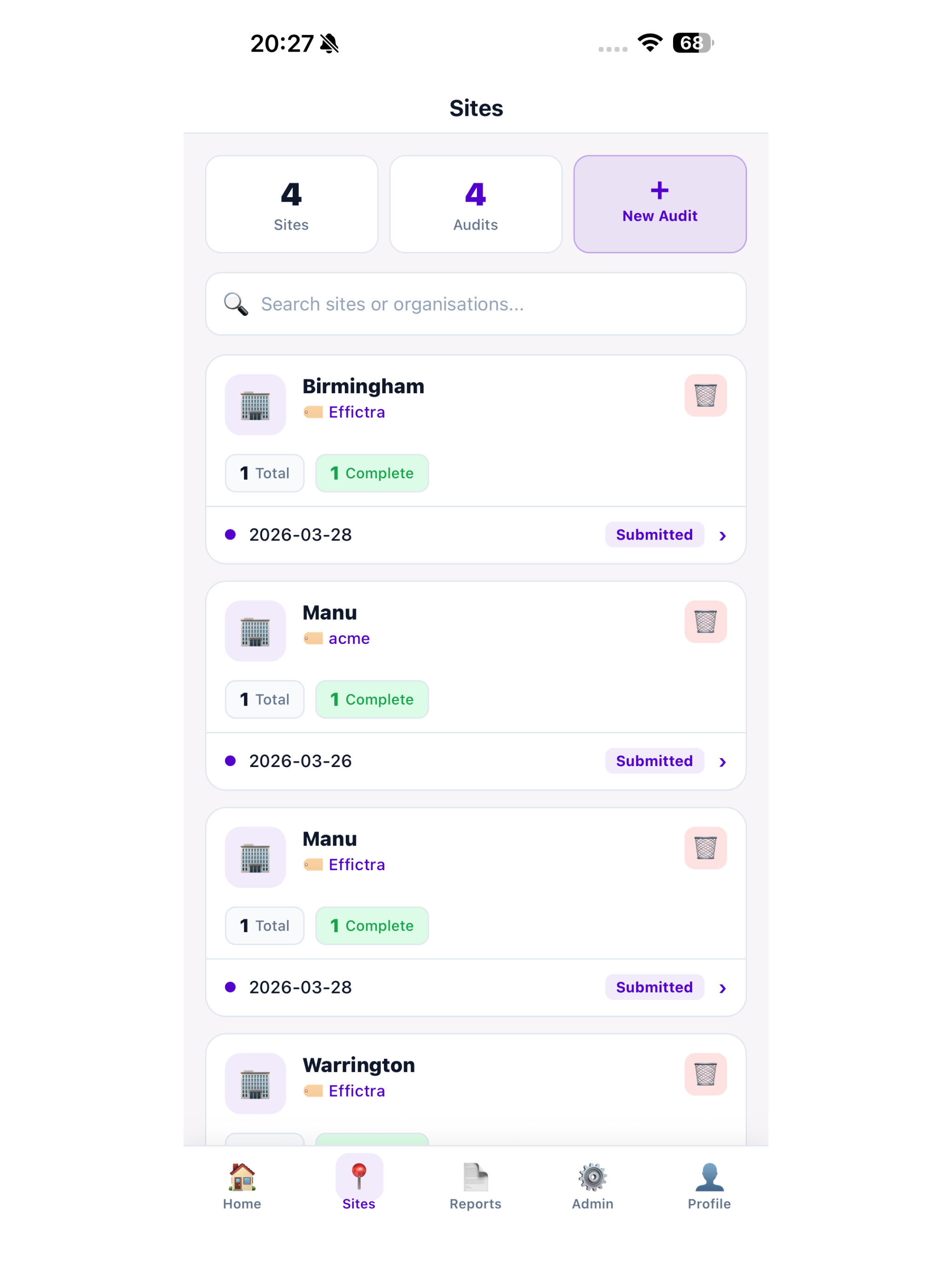 ESOS Audit App