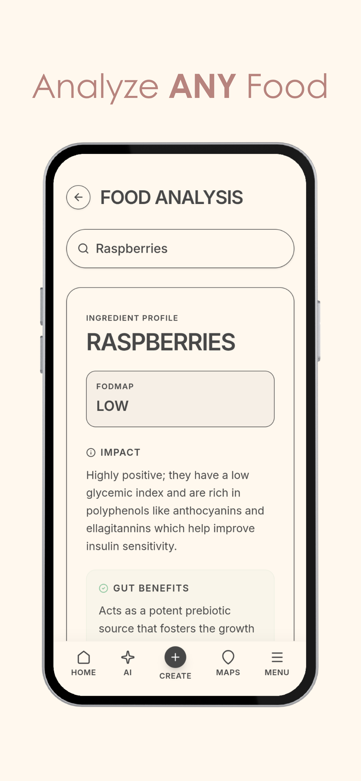 Raz: AI Low FODMAP Diet Coach