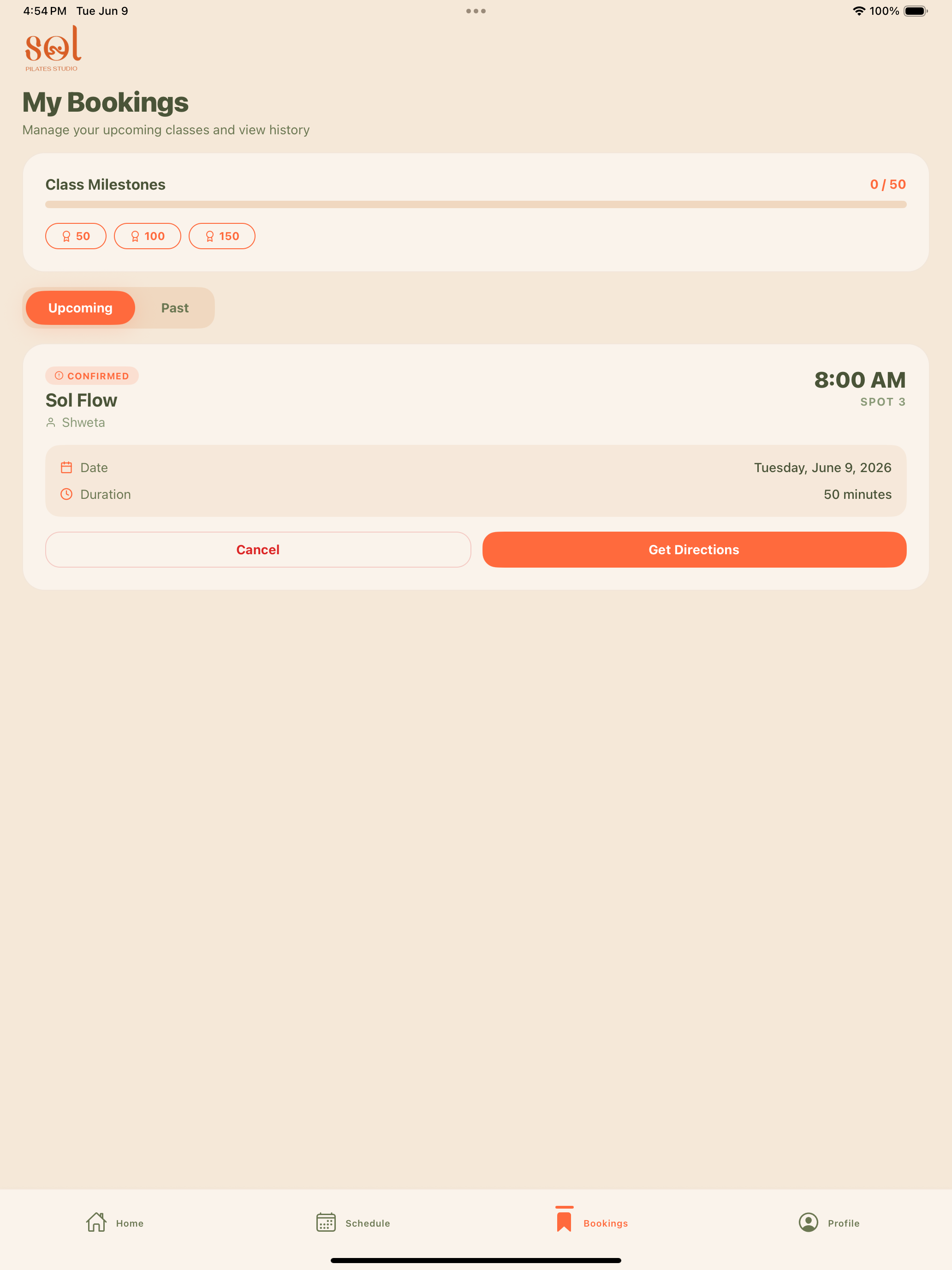 Sol Pilates screenshot 14