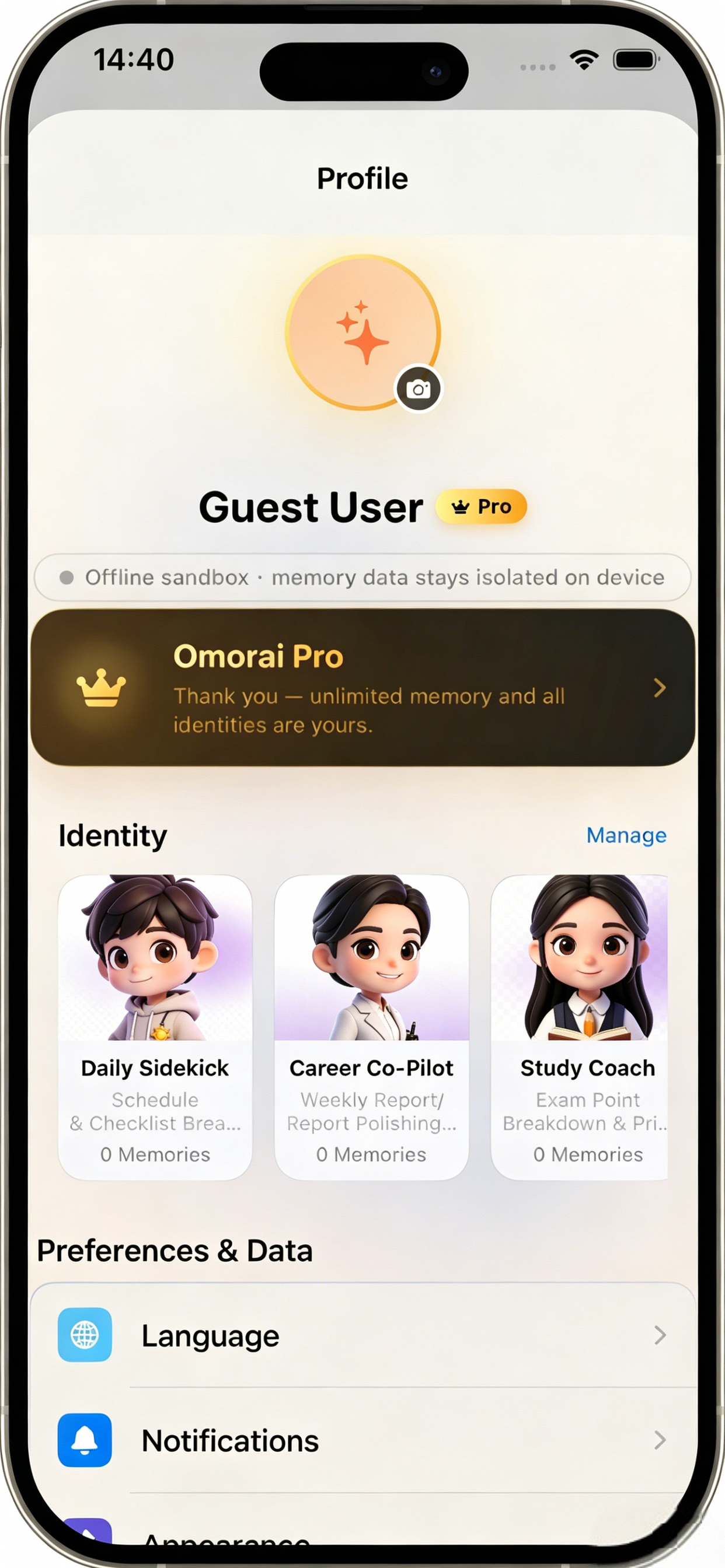 Omorai: AI Digital Twin