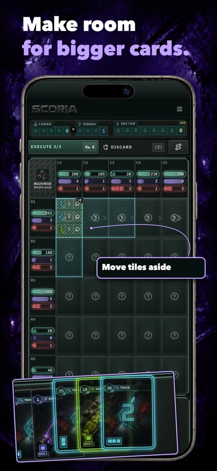 Scoria: Grid Roguelite screenshot 2