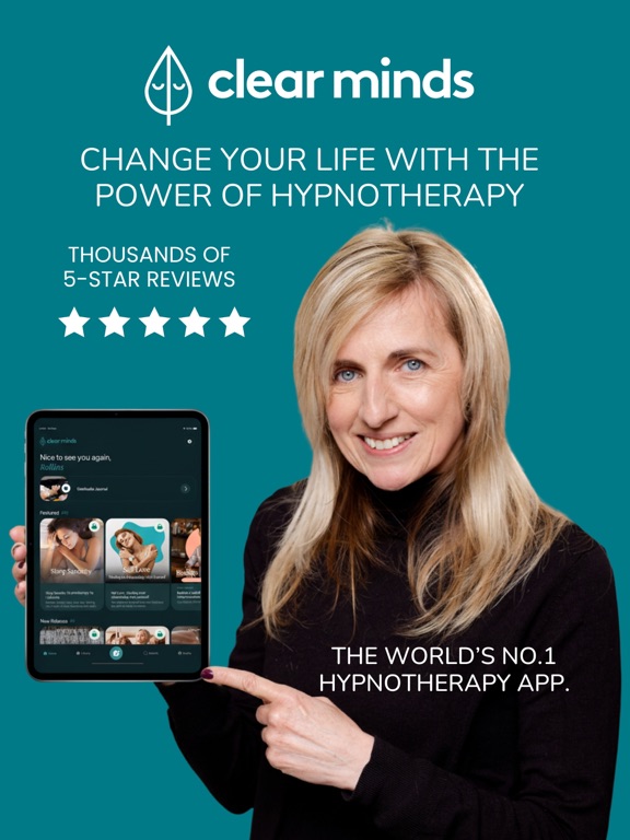 Clear Minds - Hypnotherapy iPad screenshot 2 - Health & Fitness app