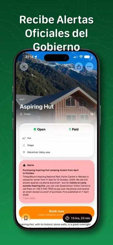 Camping Map NZ: KiwiCamping screenshot 8 of 10