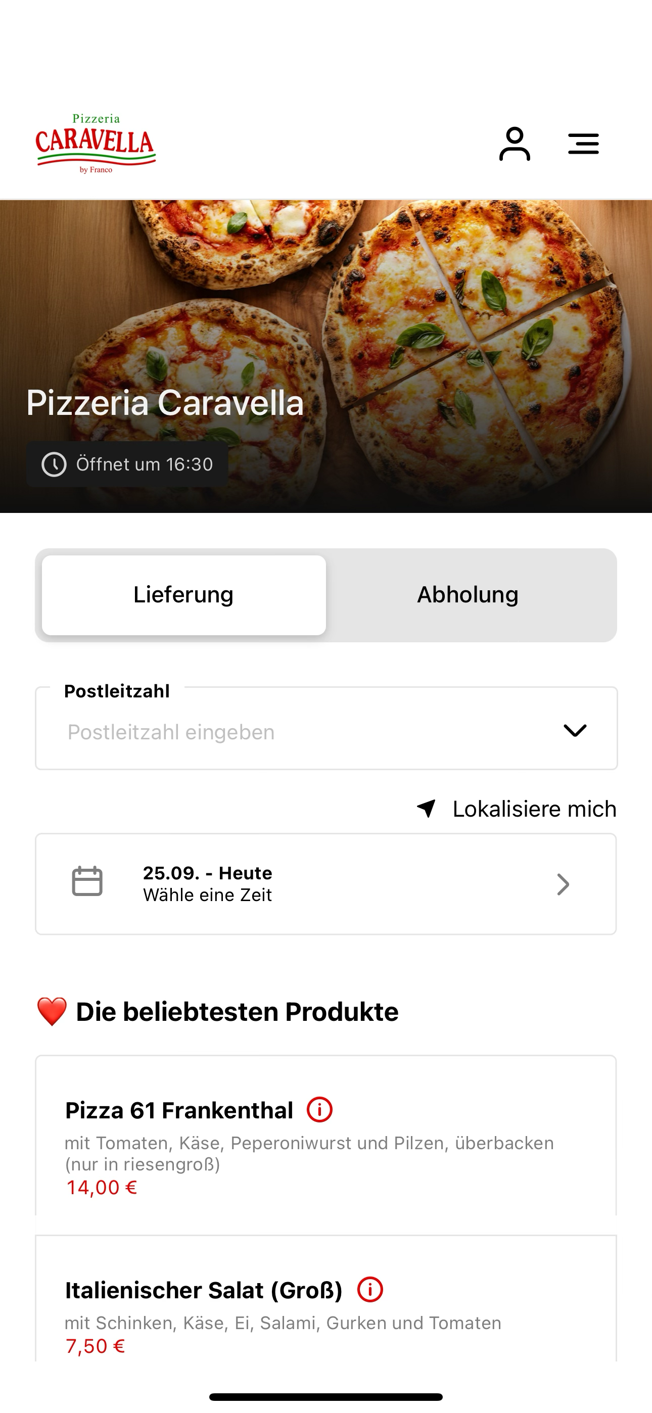 Pizzeria Caravella DE