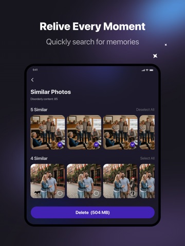 Luma AI: Photo Organizer iPad screenshot