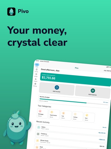 Pivo: Expense Tracker & Budget