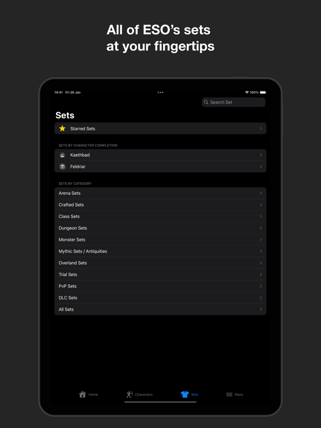 ‎myESO Screenshot