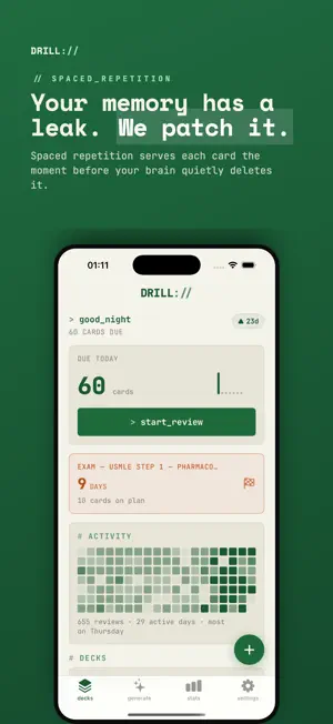 AI Flashcard Maker : DRILL screenshot 1