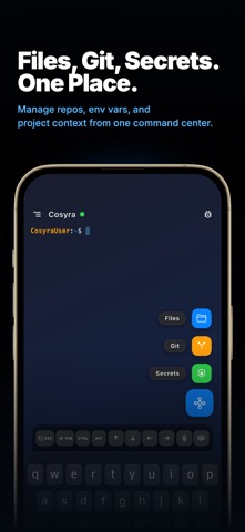 Cosyra - AI Coding Terminal iPhone screenshot 3