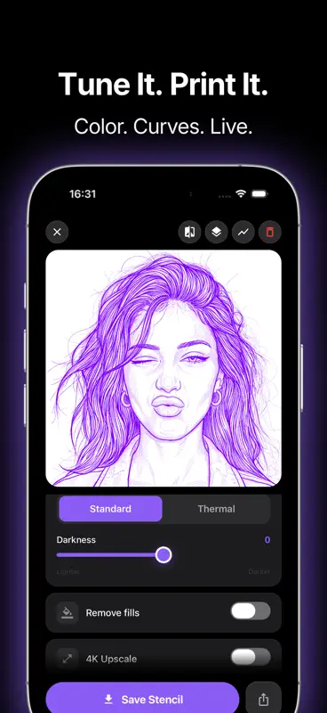 Stentoo - Tattoo Stencil Maker screenshot 3 of 5