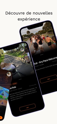 Socials: The app screenshot