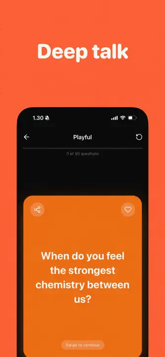 Question Cards: Couples Game screenshot 2