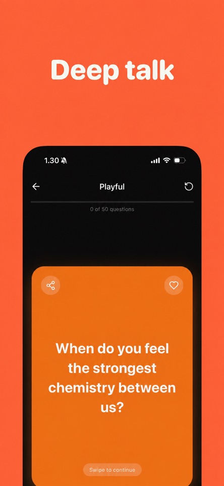 Question Cards: Couples Game screenshot 2