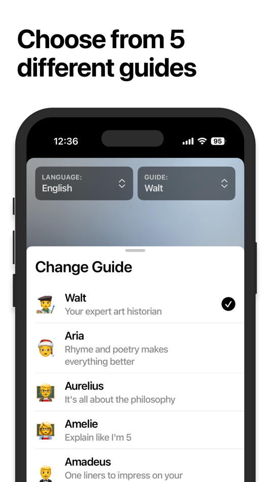 #4. Framed - AI Art Audio Guide (iOS) By: Spencer Yen