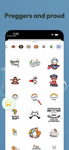 Pregnancy Stickers screenshot