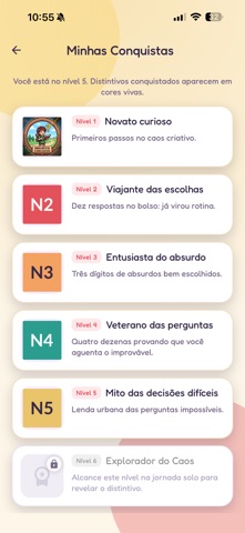 Perguntas Improváveis screenshot