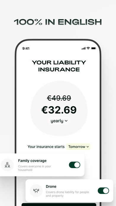 Screenshot 3 of Getsafe: Insurance & Pension App