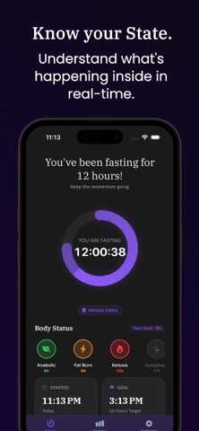 Vazio: Simple Fasting Tracker Screenshot 3 of 5