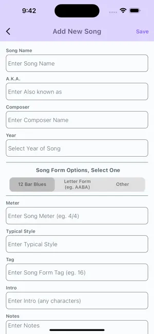 Alto Song Form screenshot 3