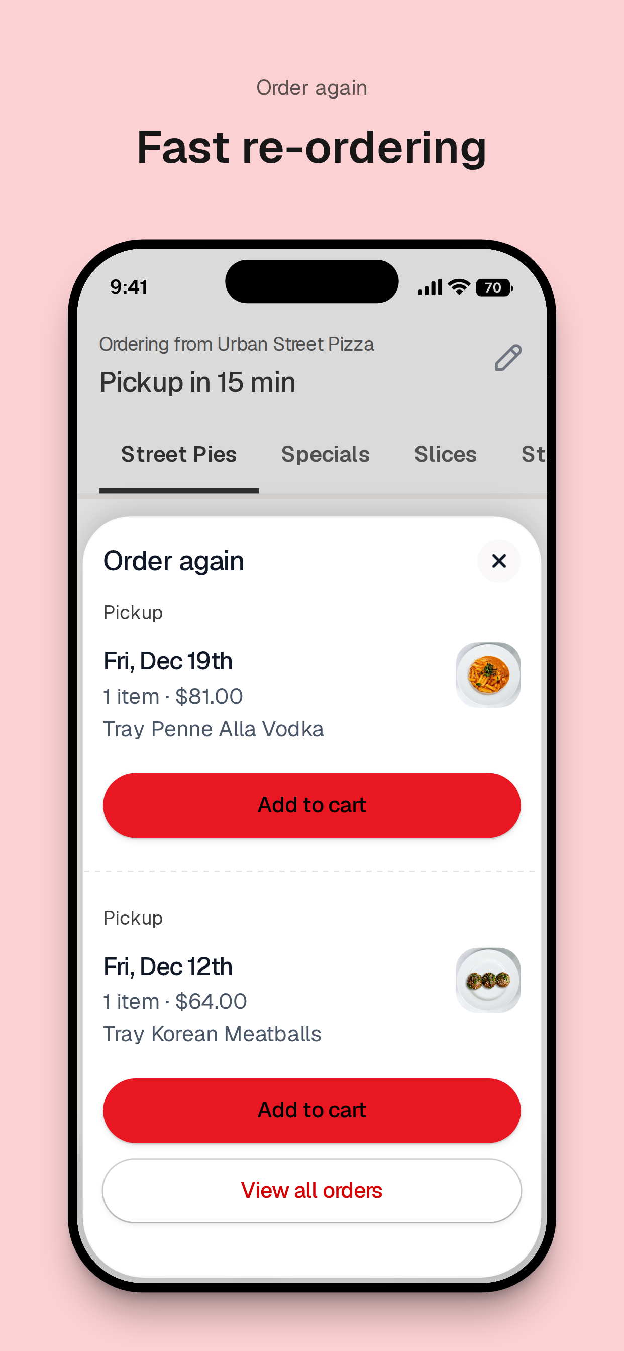 Urban Street Pizza To Go screenshot 4