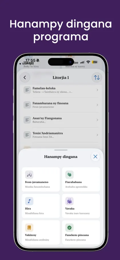 Screenshot 6 di 6 di Baiboly Fihirana