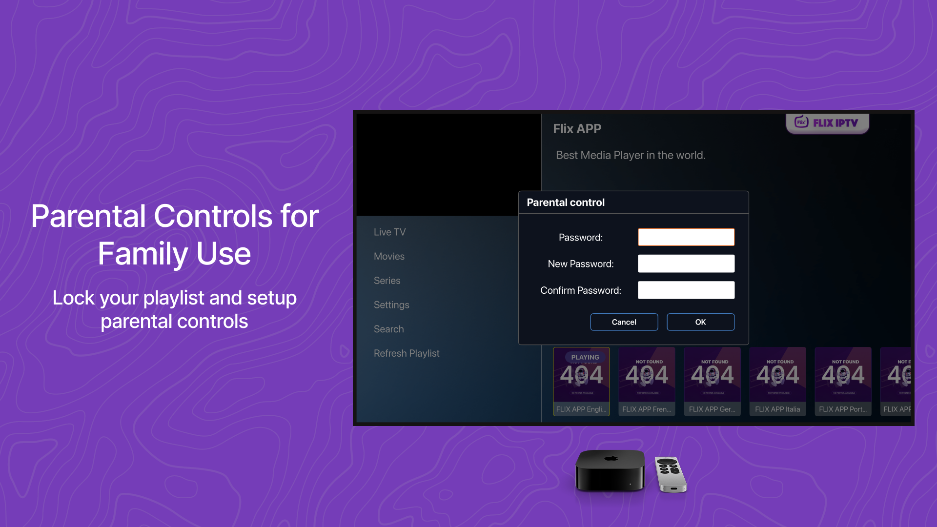 Flix IPTV – m3u IPTV Player screenshot 21