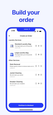 Zippy Wash iPhone screenshot