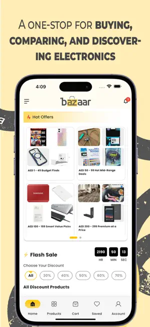 Bazaar UAE iPhone screenshot 2