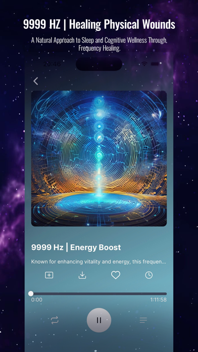 Brainwave Healing Sound iPhone screenshot 6 - Lifestyle app