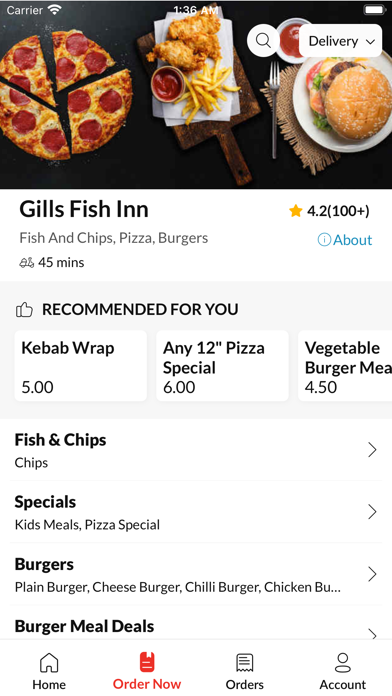 Gills Fish Inn Screenshot