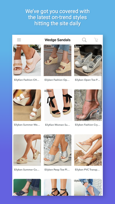 Women Shoe Fashion Online Screenshot
