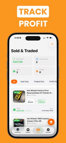 Toy Car Value Scanner screenshot