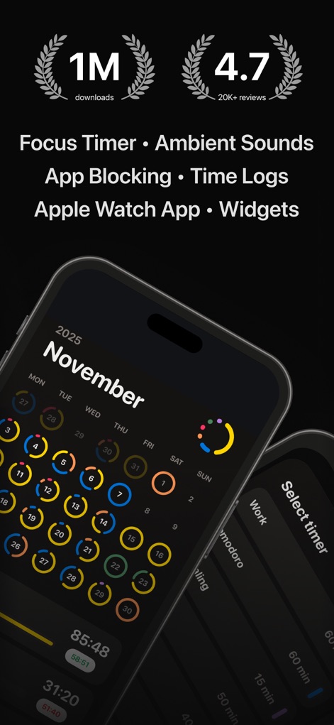 Emphasis: Flow & Focus Timer - Productivity App | MWM