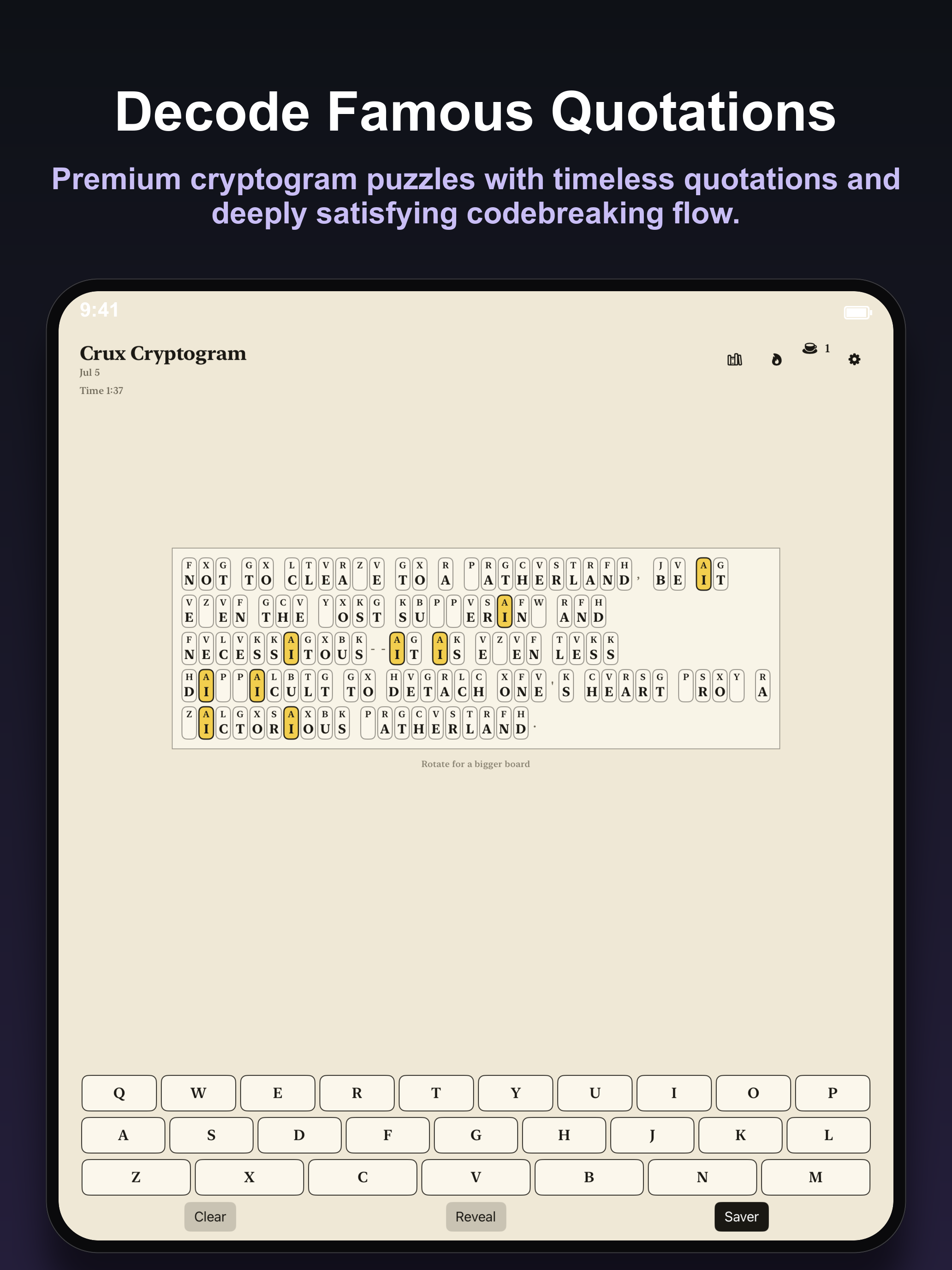 Crux Cryptogram screenshot 6