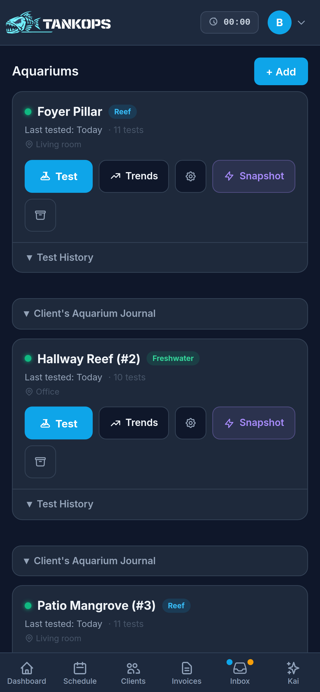TankOps Aquarium Management screenshot 8